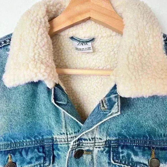 NEW! Zara Sherpa 1975 DNMWR Collection Jacket - Picture 4 of 7